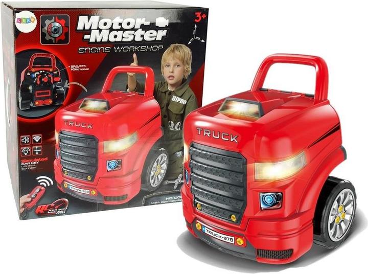 Lean Toys Jouets : Kit mécanique, Camion à démonter