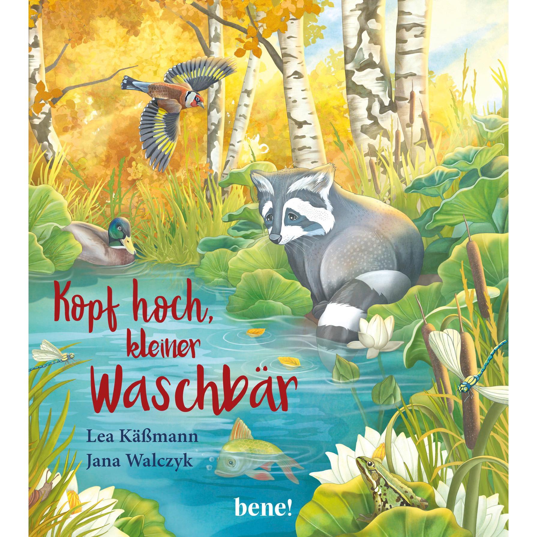 Kopf hoch, kleiner Waschbär – ein Bilderbuch für Kinder ab 2 Jahren, Kinderbücher von Lea Kässmann