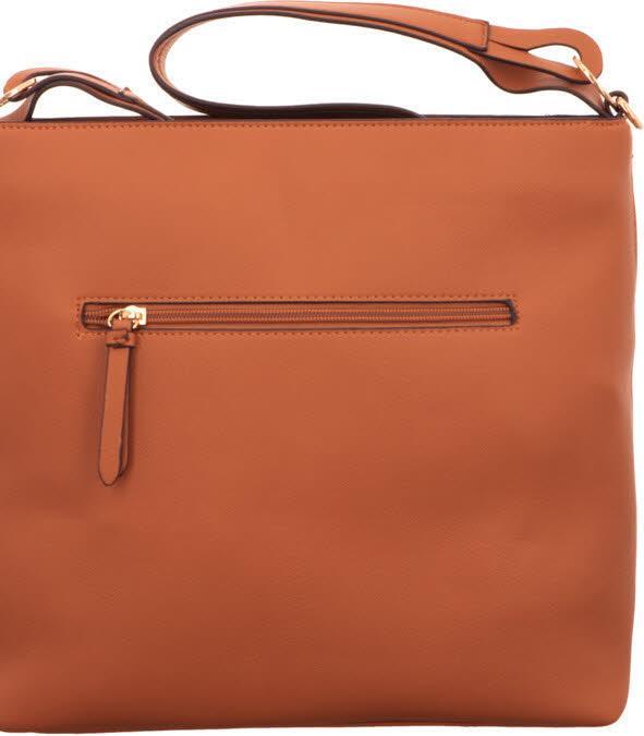 Immagine prodotto Tom Tailor Borsa Hobo CLARINA, misto cognac