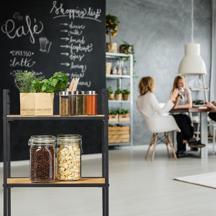 Productafbeelding Relaxdays Rechtopstaande plank (39 x 32,5 x 71 cm)
