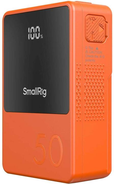 Actual product image SmallRig VB50 mini V Mount Batteryï¼Orangeï¼4871 (Camera battery)