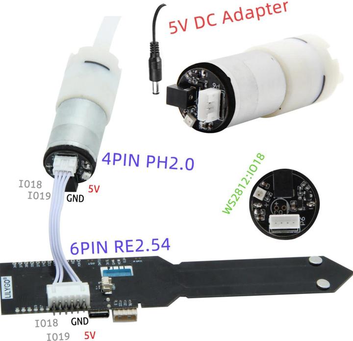 Immagine prodotto Lilygo Pompa T-Higrow TTGO