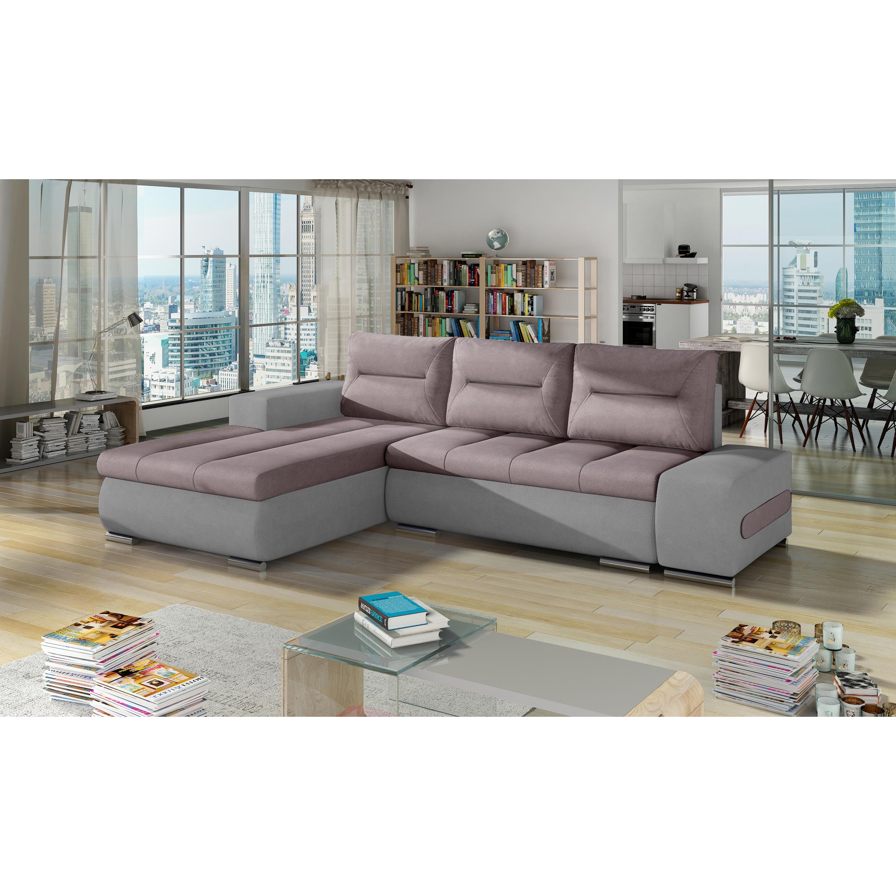 ELTAP, Sofa, Ottavio (Ecksofa, 4-Sitzer, Bettsofa)