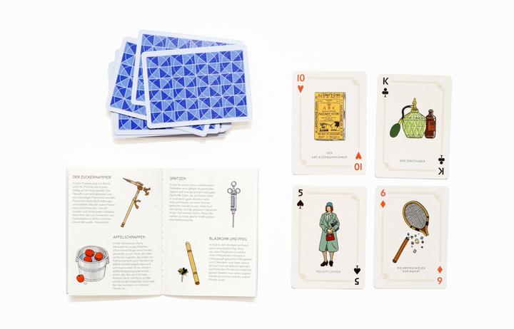 Actual product image Agatha Christie Playing Cards (German)