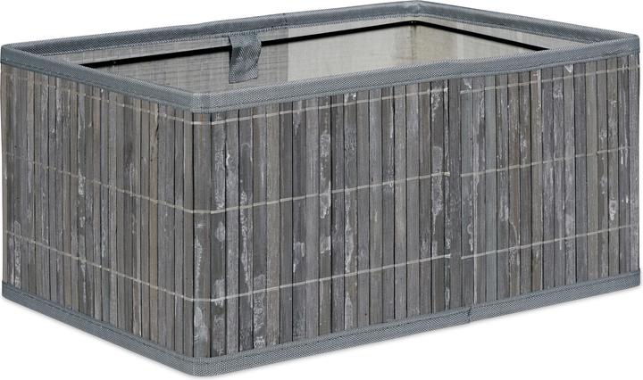 Image du produit Relaxdays Set de 6 paniers de rangement (35 x 25 x 17 cm)