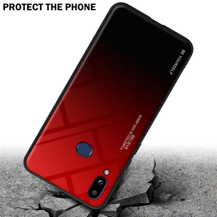 Produktbild Cadorabo TPU 2 Farben Glas Cover (Samsung Galaxy A10s, Samsung Galaxy M01s)