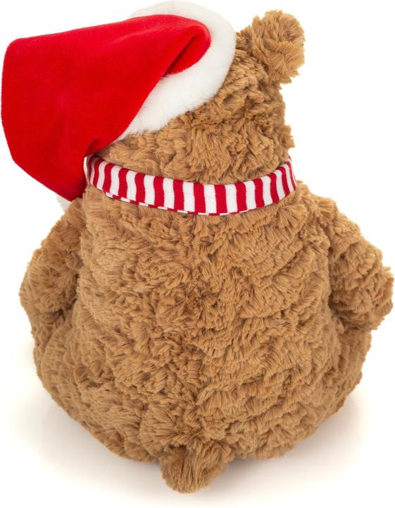 Produktbild Teddy Hermann Braunbär Howard mit Weihnachtsoutfit 34 cm (13 cm)