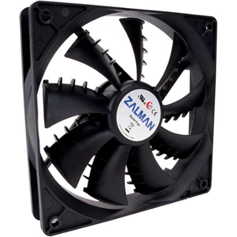 Thumbnail - Zalman ZM-F1 Plus(SF) 80mm, EBR Bearing, 2000RPM (80 mm, 1 x), PC Lüfter, Schwarz