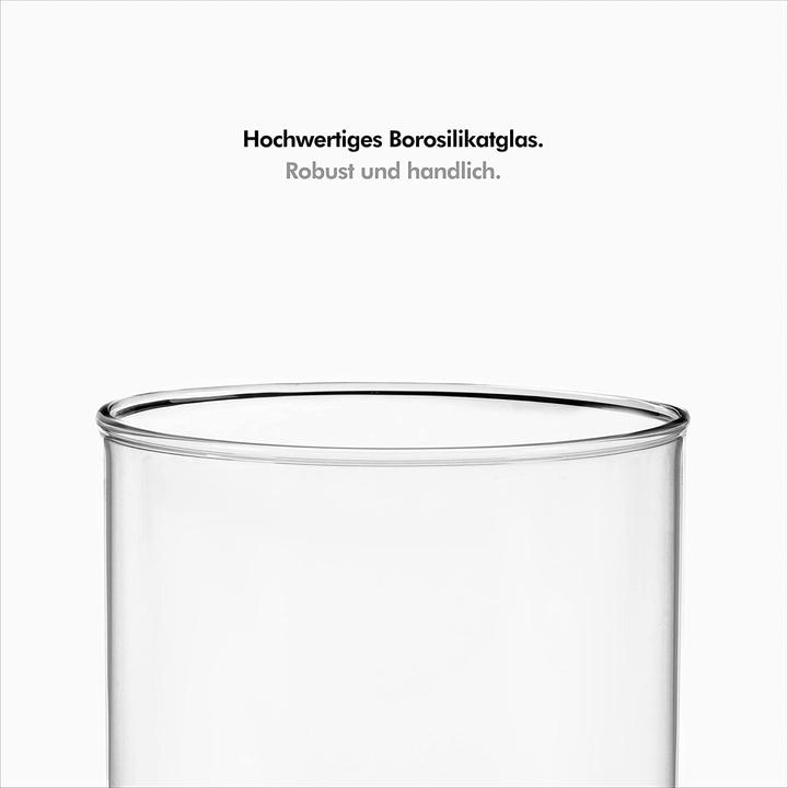 Produktbild Kivy Vorratsdosen Glas Set, 4 x 1200ml (1.20 l)