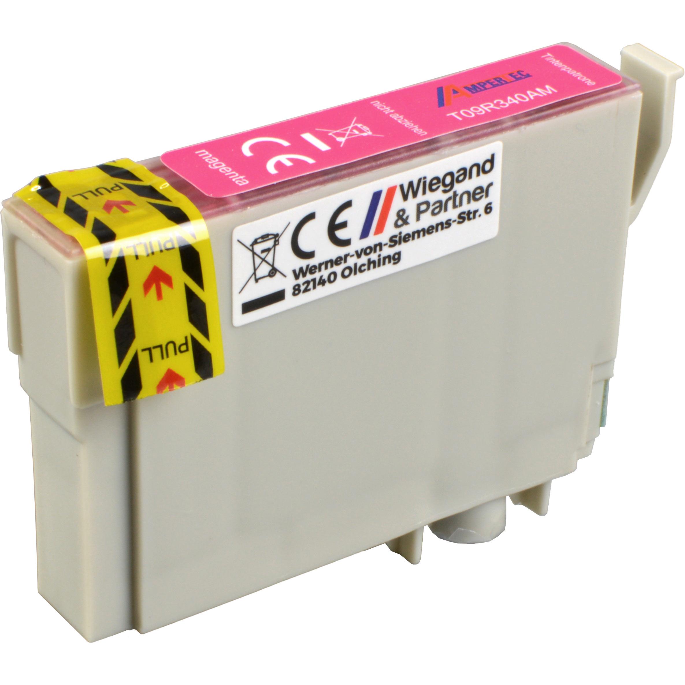 Ampertec, Druckerpatrone, Tinte ersetzt Epson C13T09R340 503XL magenta (M)