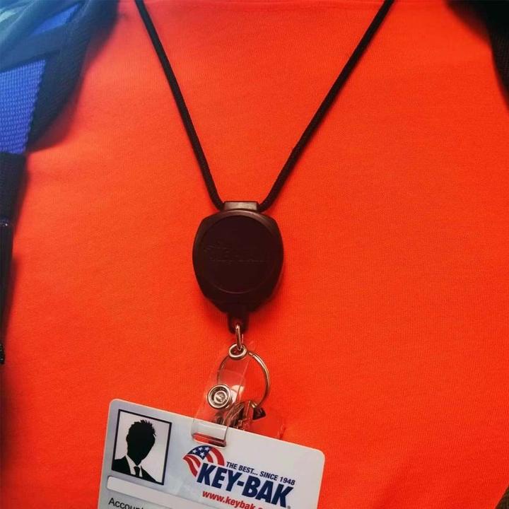 Immagine prodotto Key-Bak Sidekick Retractable Key Chain Badge Breakaway Lanyard