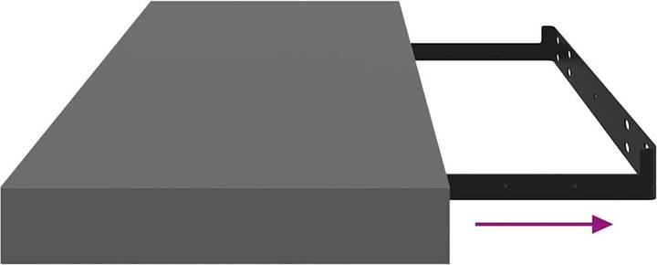 Actual product image vidaXL Wandregal (23.50 x 80 x 4 cm)
