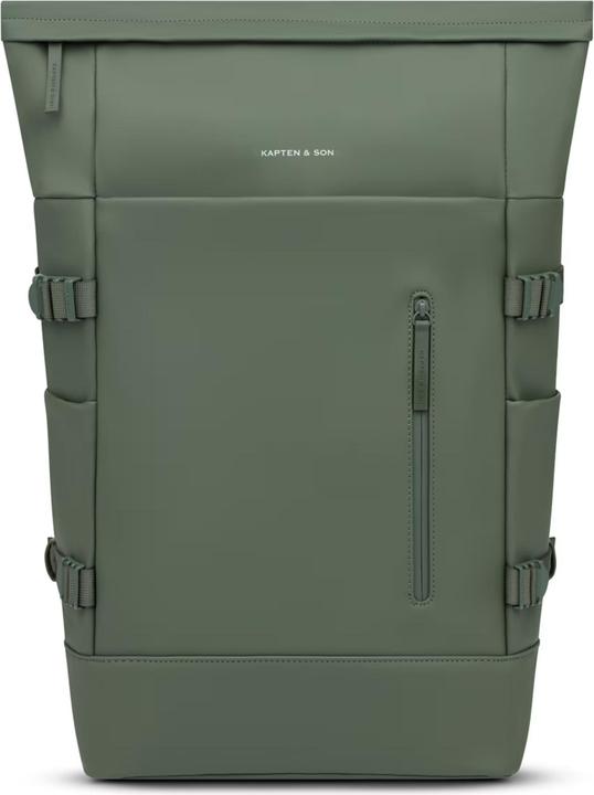 Kapten & Son Laptoprugzak / Rugtas / Schooltas 19 Inch Vegan Helsinki Pro Groen (23 l)