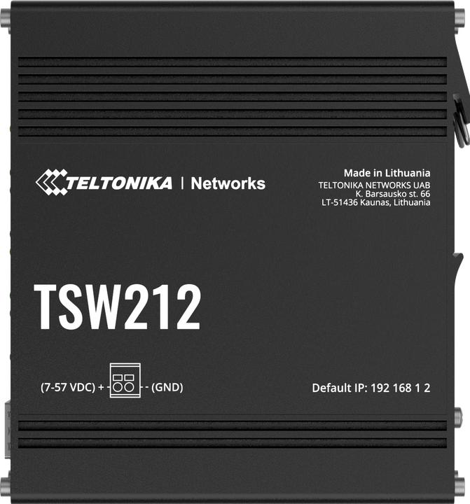 Actual product image Teltonika TSW212 SFP M (10 Ports)