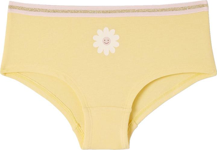 Immagine prodotto Vertbaudet Confezione da 7 pantaloncini da bambina in cotone biologico (158, Confezione da 7)