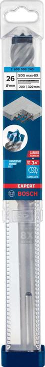 Actual product image Bosch Professional Zubehör EXPERT SDS max-8X hammer drill, 26 x 200 x 320 mm (26 millimetres)