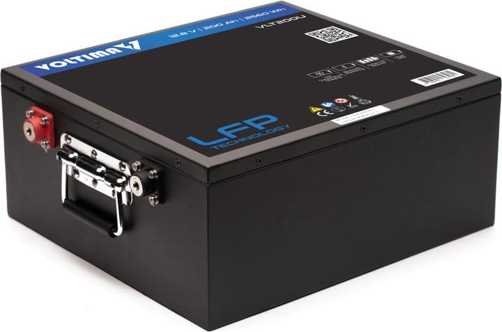 Produktbild Voltima VLT200U 12V LiFePO4 Lithium Untersitz Versorgungsbatterie 200Ah mit App (12 V, 200 Ah)