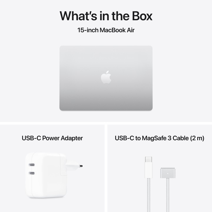 Immagine prodotto Apple MacBook Air – 2025 (15.30", M4, 24 GB, 512 GB, CH)