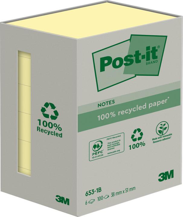 Actual product image Post-it Recycling (51 x 38 mm)