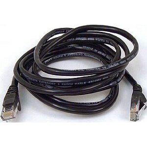 Exertis Connect Patchkabel F/UTP, CAT.6a, schwarz, 1,5 m Für 10 Gigabit/s, mit besonders schmalem Knickschutz (F/UTP, CA...