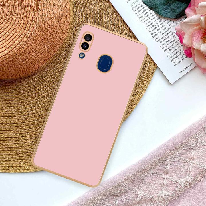 Actual product image Cadorabo Case for Samsung Galaxy A20 / A30 / M10s in TPU with camera protection LM130 Style (Samsung Galaxy A20, Samsung Galaxy M10s, TCL A30)