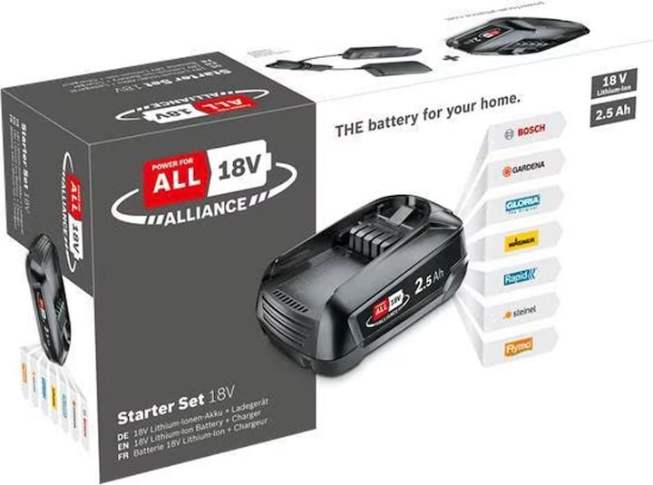 Actual product image Bosch Home & Garden Starter Set 18V Alliance (18 V)