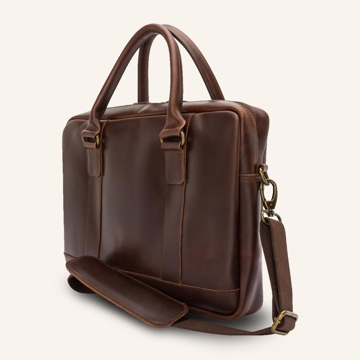 Image du produit Buckle & Seam Serviette Everett Marron/NewStripes (16")