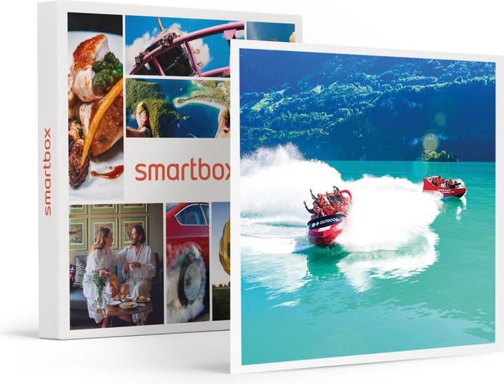 Immagine prodotto Smartbox Attività plein air a Interlaken: balade en jet boat en famille avec briefing (4 pers.)