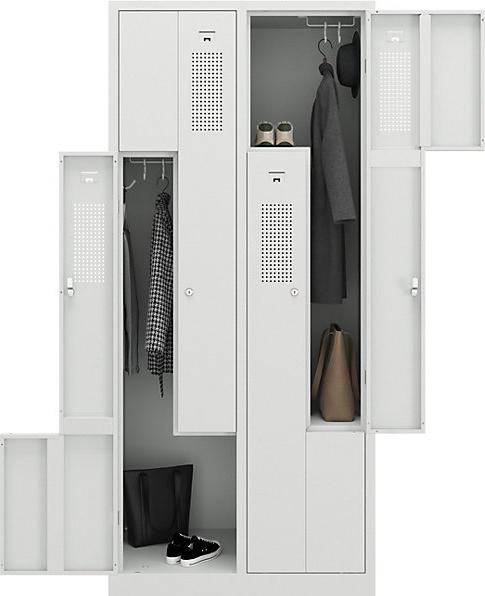 Produktbild eurokraft basic Z-Schrank (80 cm, 180 cm)