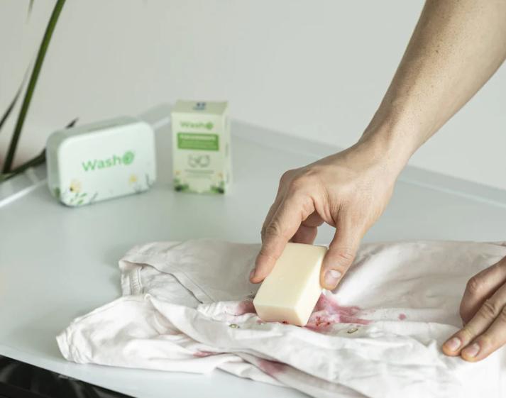 Actual product image Washo Stain soap (50 Washing cycles, Laundry soap)