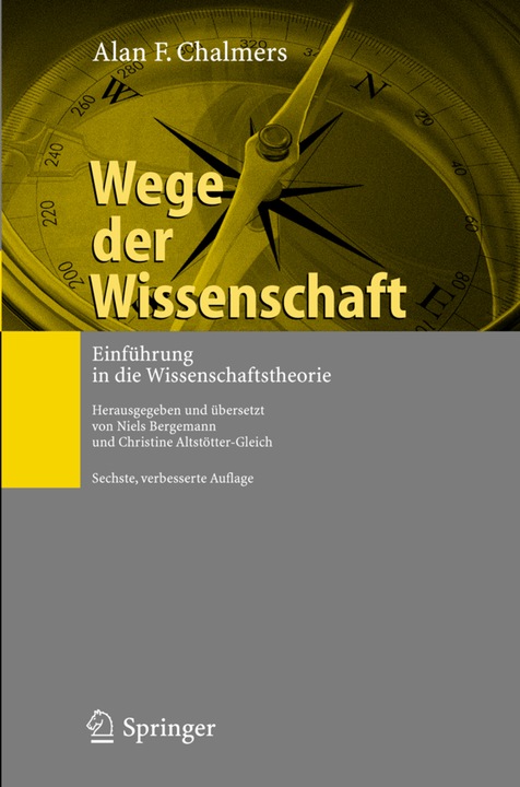 Produktbild Wege der Wissenschaft (Deutsch, Chalmers, 2007)