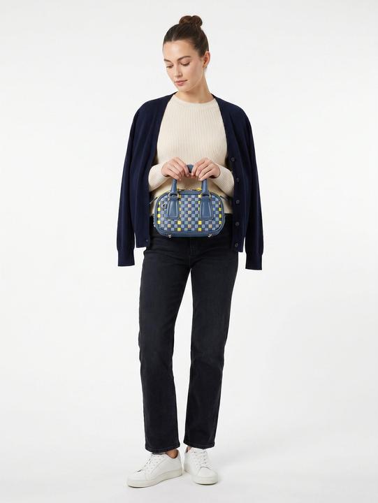 Produktbild Dudu Woven Handtasche Leder 20.5 cm