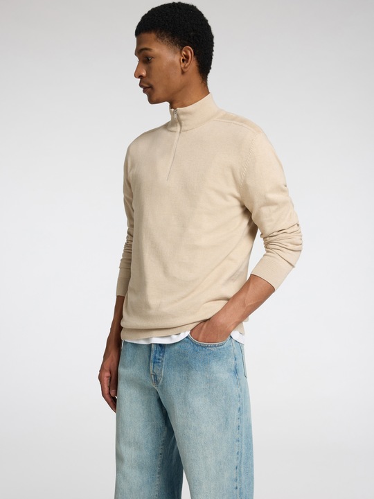 Immagine prodotto Selected Homme Maglia con mezza zip (L)