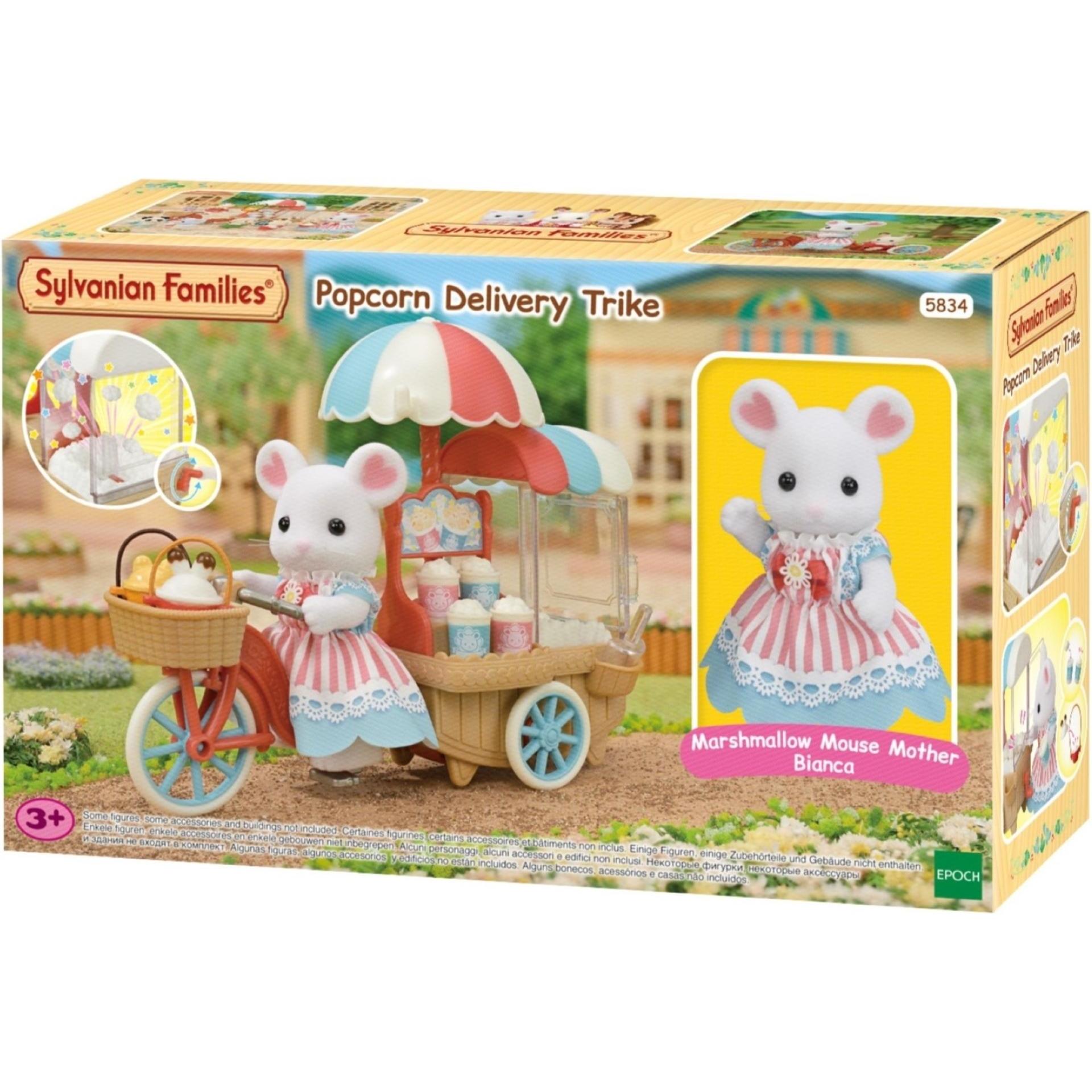 Sylvanian Families 5834 ES Popcorn Delivery Trike