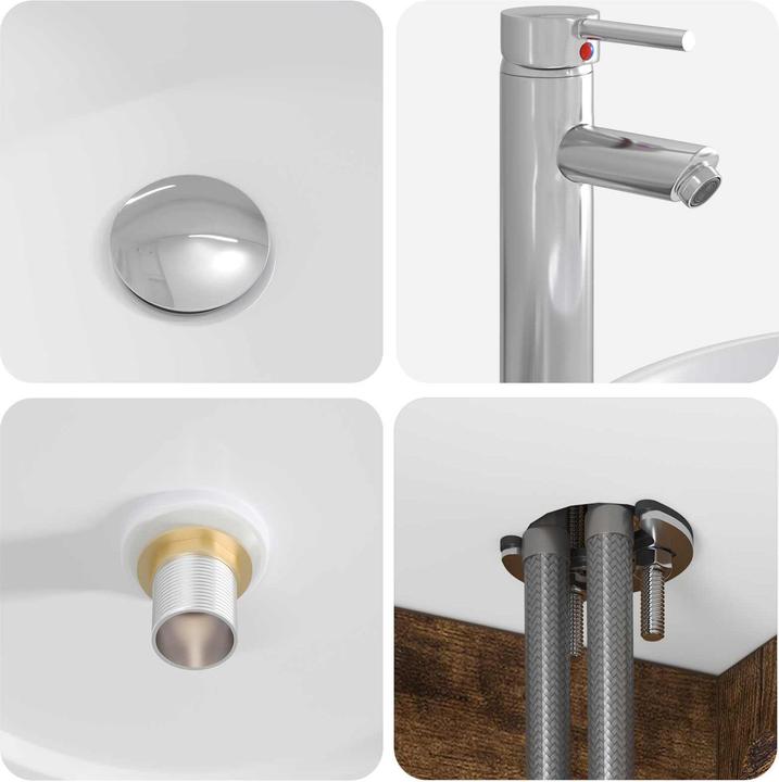 Produktbild vidaXL Badezimmerschrank-Set