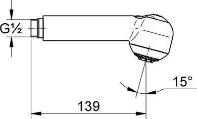 Image du produit Grohe EICHELBERG double jet 440552 44055226 pour robinetterie de cuisine Al Dente ND chrome pour Al...