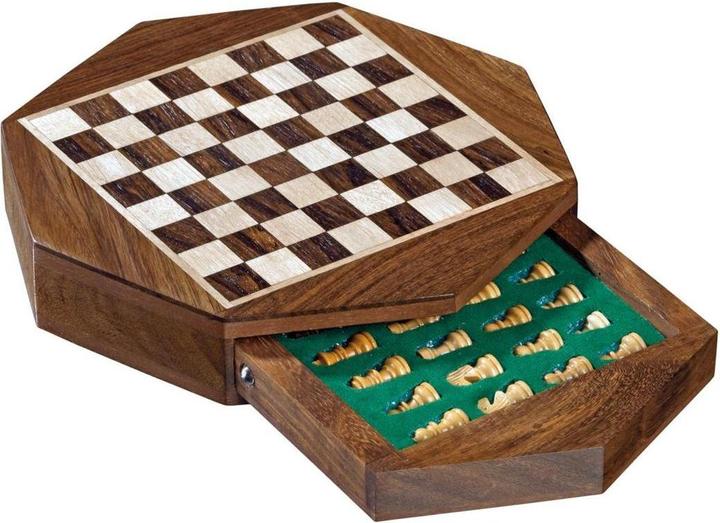Actual product image Philos Travel chess octagon field
