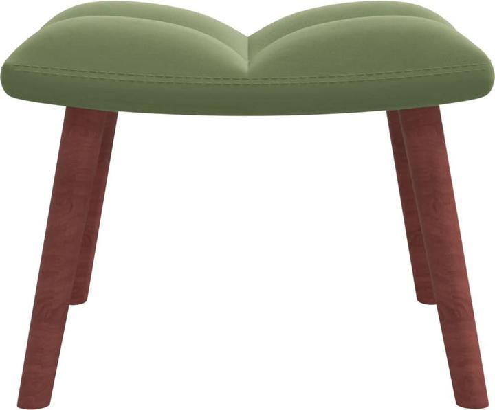 Actual product image vidaXL Relaxsessel mit Hocker