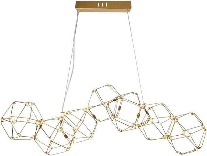 Actual product image V-TAC VT7918 LEDDesigner pendant light3000 K, gold, F (2700 lm)