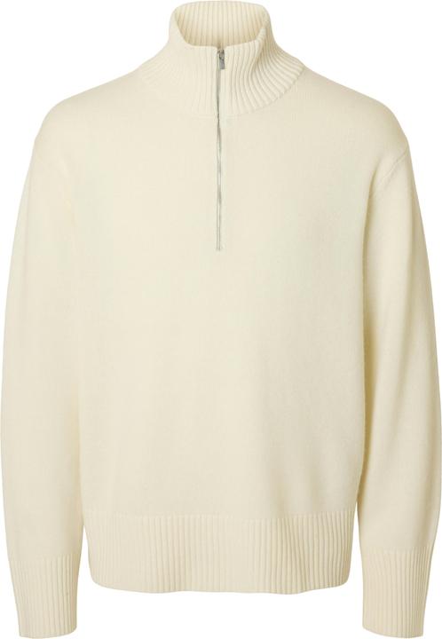 Produktbild Selected Woll-Kaschmir-Mix Half-zip Pullover (S)