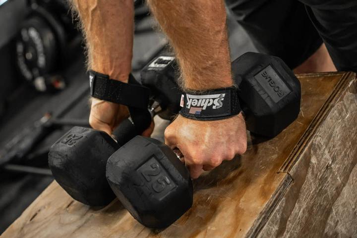 Actual product image Schiek Basic Lifting Straps 1000-BLS 1 BLACK (One size)