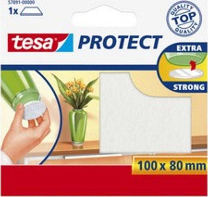 Image du produit tesa Patins en velours blanc 9 pcs. Ø 26mm (Planeurs en feutre, 9 pièce(s))