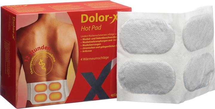 Produktbild Dolor-X HOT Pad Wärmeumschläge (4 x, 2820 ml, 557 g)