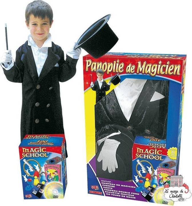 Produktbild Megagic Zauberkostüm für 5-7 Jahre mit über 100 Tricks und DVD