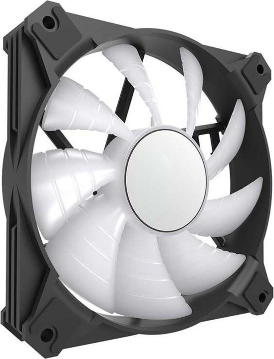 Actual product image Darkflash Tech INF8 ARGB Computer fan set 5in1 120x120 (black) (120 mm, 1x)