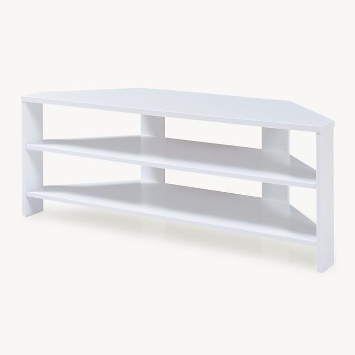 Actual product image En.Casa Fernsehtisch Berg 110x36x42 cm Weiss (110 x 36 x 41.50 cm)