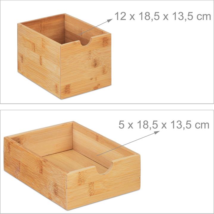 Image du produit Relaxdays Boîte à tiroirs