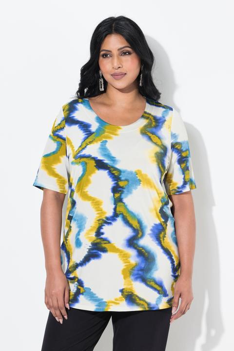 Produktbild Ulla Popken Slinkyshirt, Classic, Rundhals, Halbarm (46, 48)