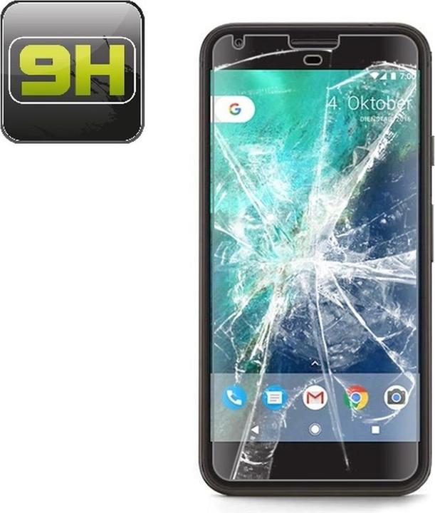 Produktbild Protectorking 1x echtes Tempered 9H Panzerhartglas 3D KLAR (1 Stück, Google Pixel XL)