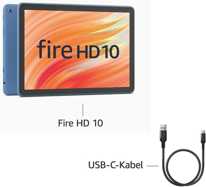Produktbild Amazon Fire HD 10 (2021) inkl. Alexa (10.10", 32 GB, Denim)